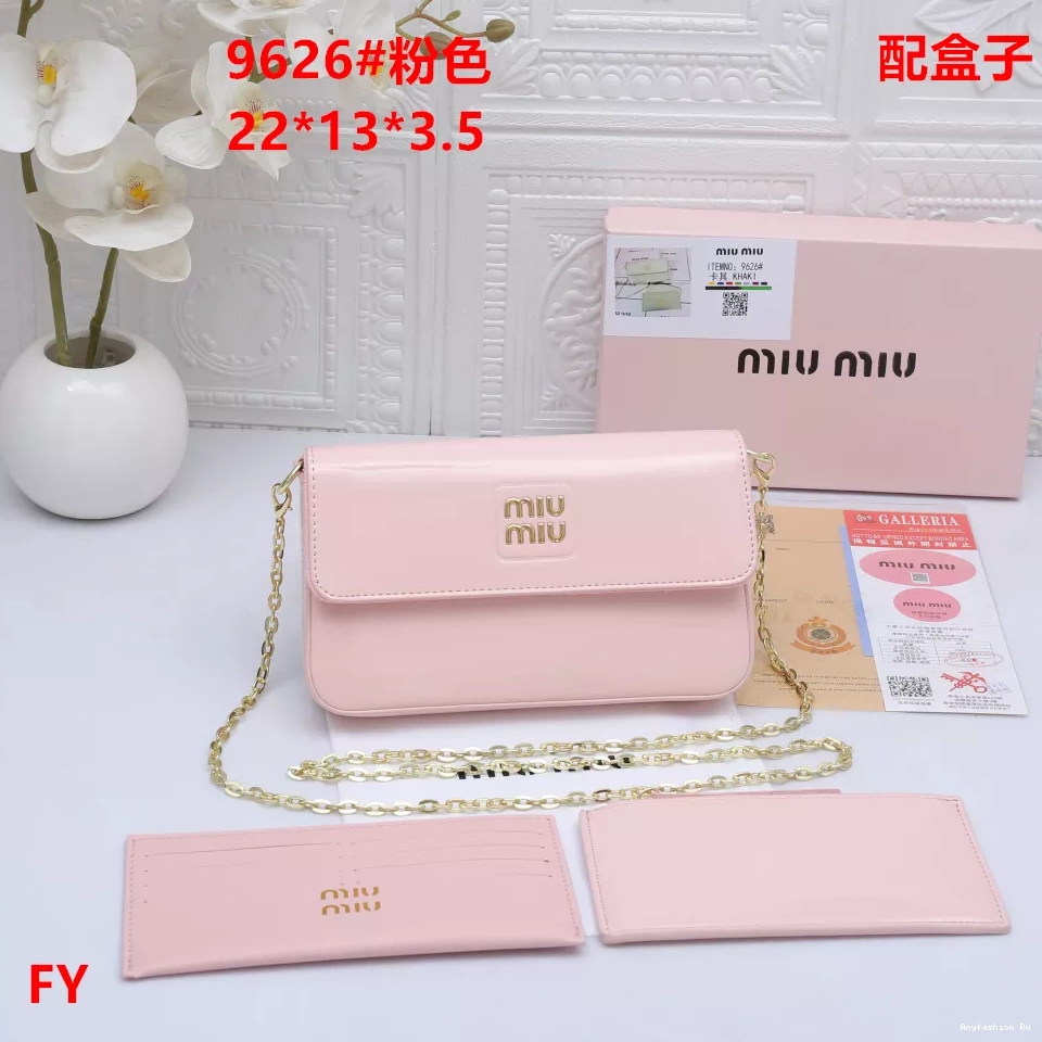 Women 4618 Bags Messenger MIU MIU For Bright 0102